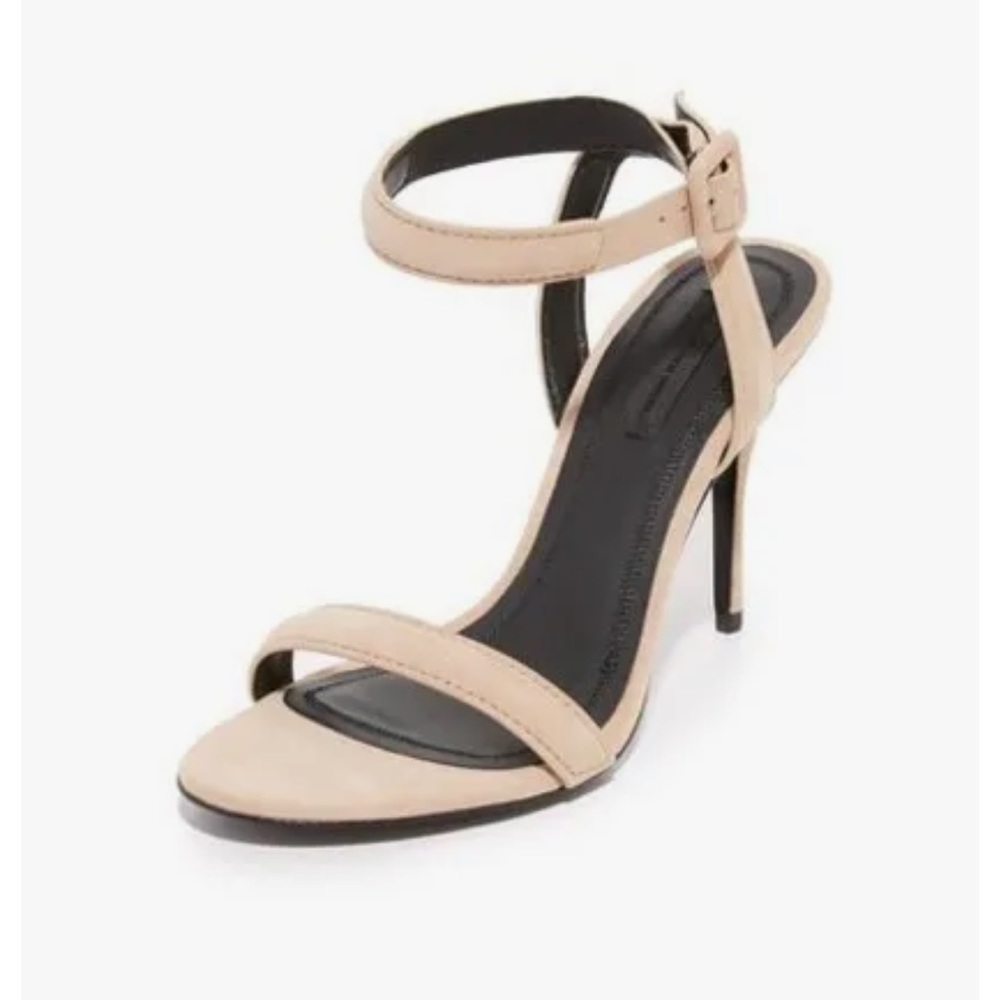 Alexander Wang Antonia Sandal Truffle Suede Perfect Condition! Seen on Kim K